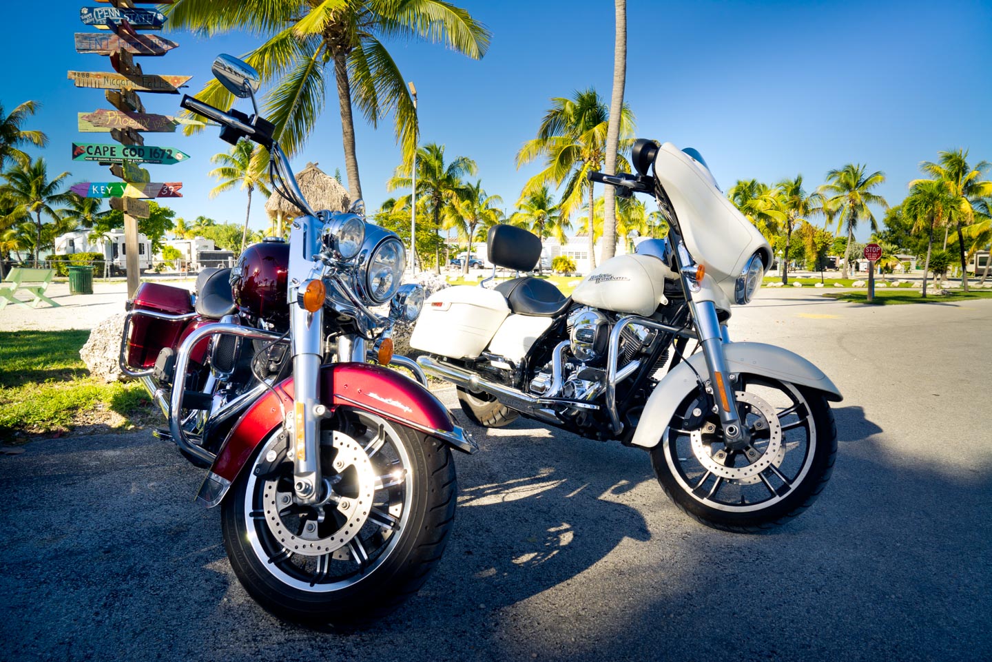 Motorcycle on rent