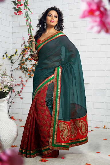 exclusive bridal wear saree