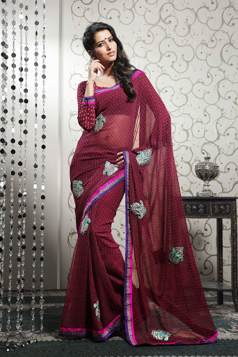 bridal wear saree