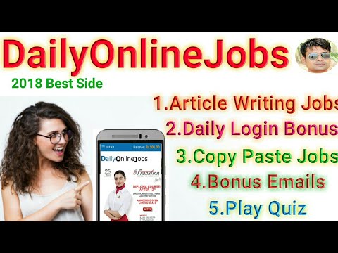 We are Hiring - Earn Rs.15000/- Per month - Simple Copy Paste Jobs