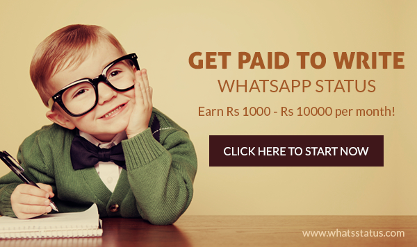 Write Status And Get Paid - Content Writer Required