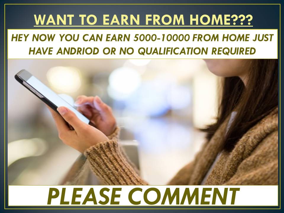 Earn more income by home based job