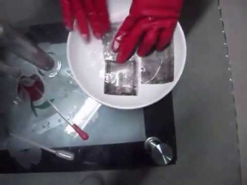 chemical cleaning all types of defaced notes & black notes