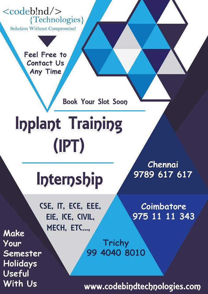 internship in chennai for cseEducation and LearningShort Term ProgramsAll Indiaother