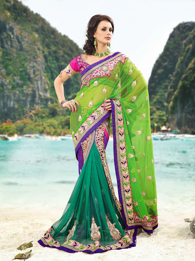 latest collections of sarees