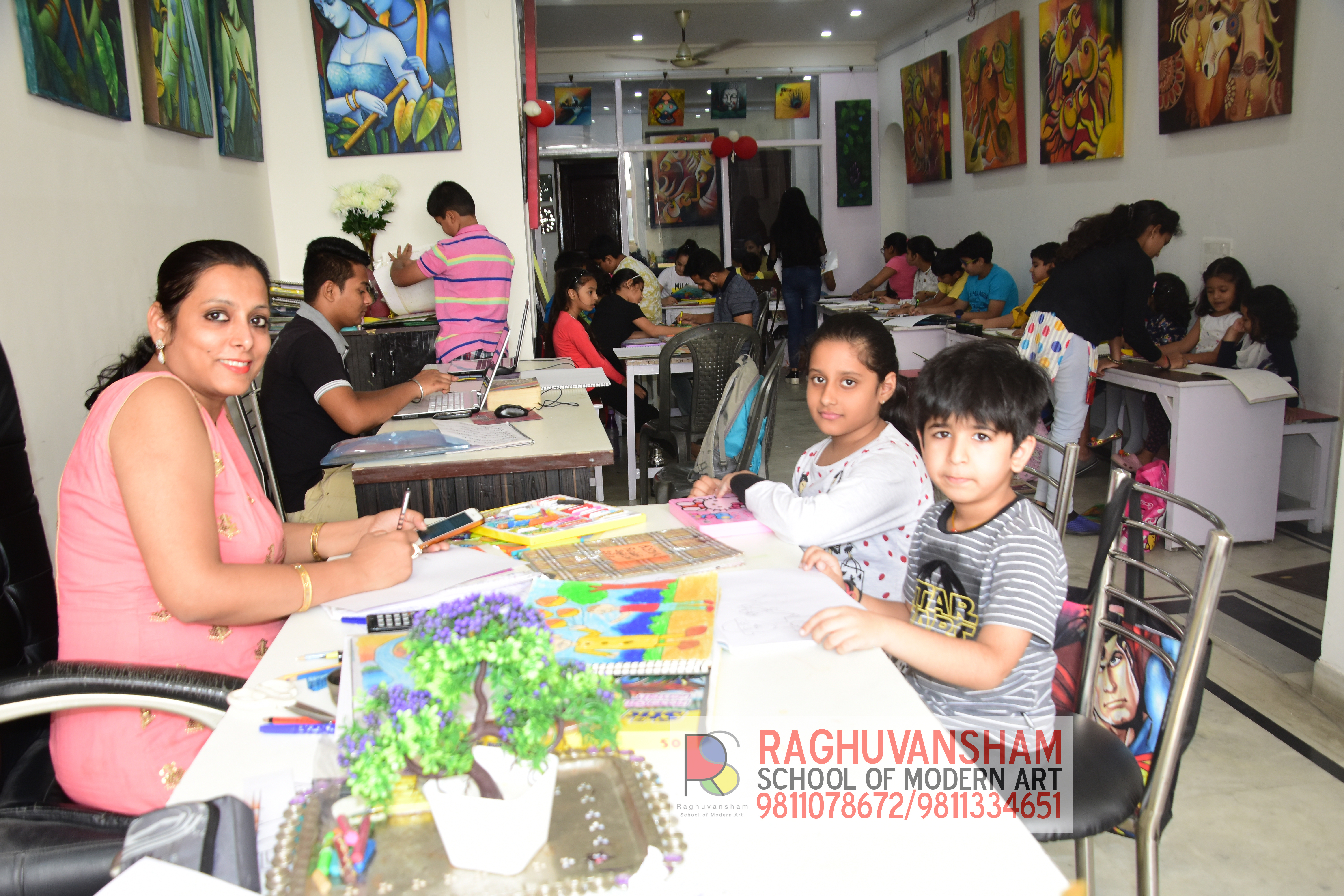Drawing classes in Punjabi Bagh