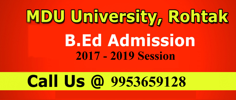 Maharshi Dayanand University B. Ed