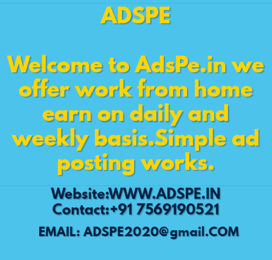 Work at home earn money from your computer on free time