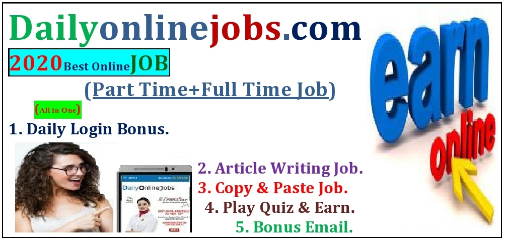 We are Hiring - Earn Rs.15000/- Per month - Simple Copy Paste Jobs