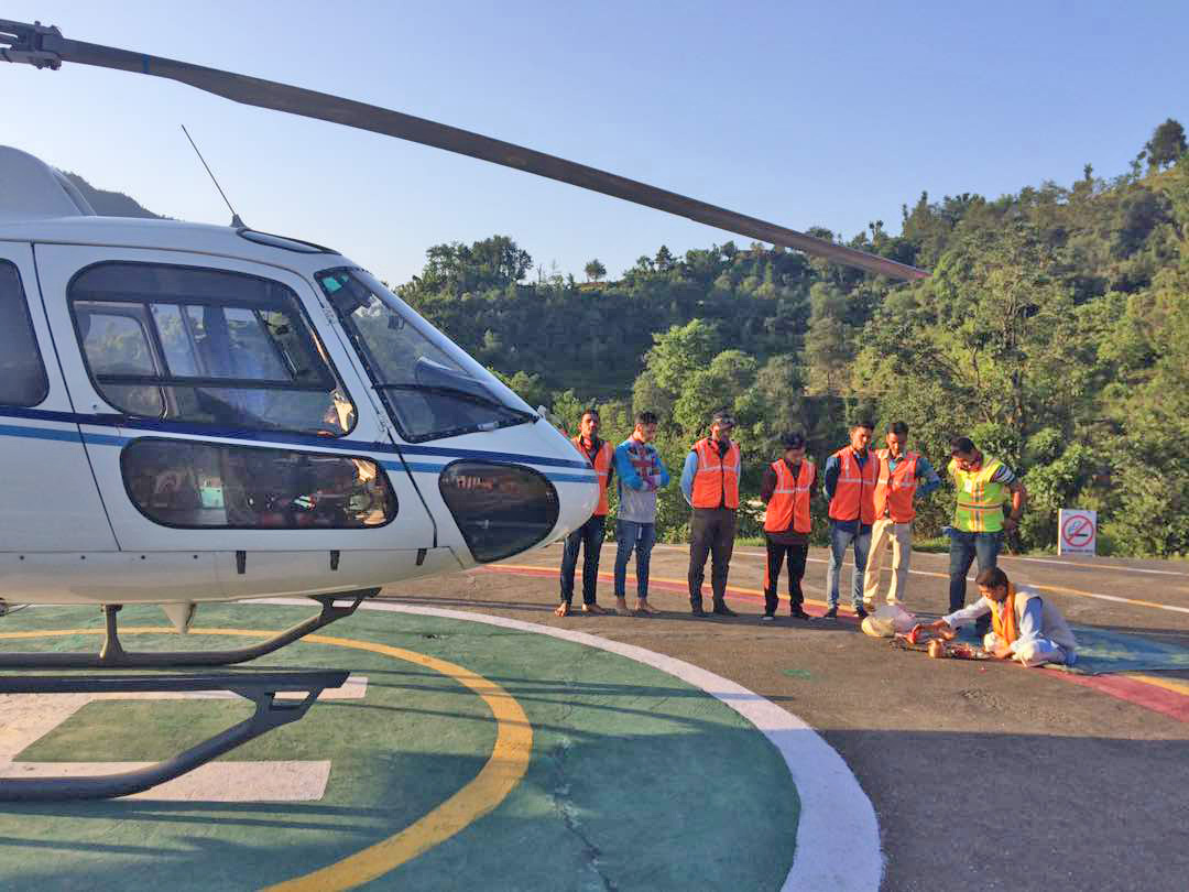 Helicopter rental services in Jaipur
