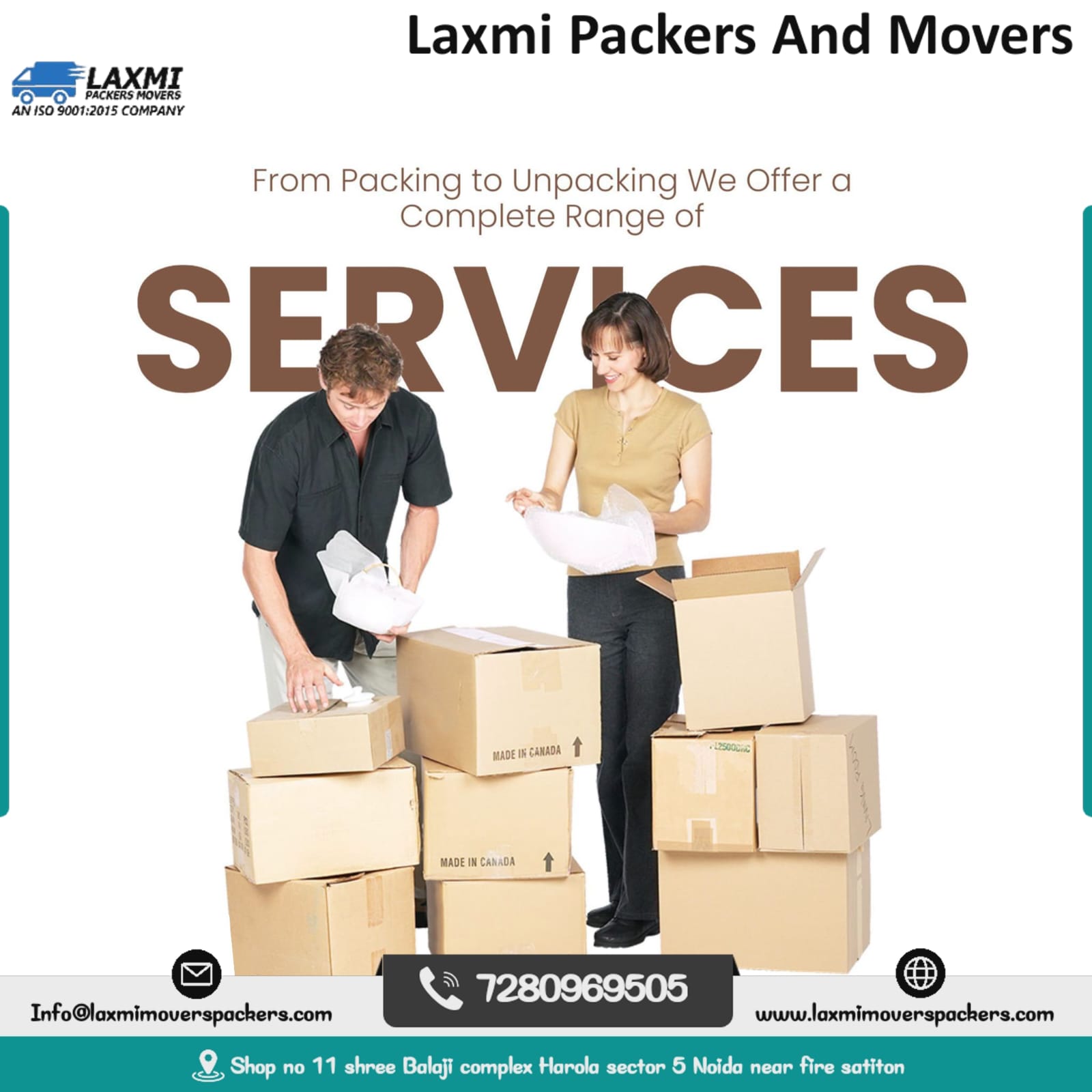 Laxmi Packers and MoversServicesMovers & PackersFaridabadOld Faridabad