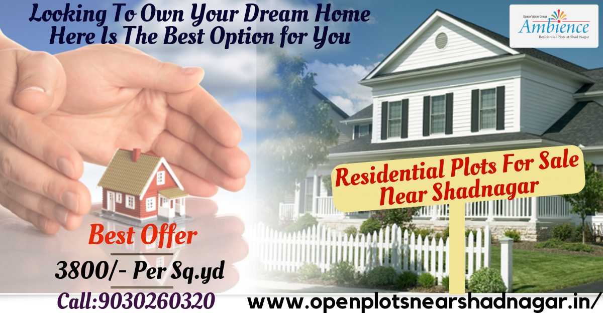 Residential Plots For Sale Near ShadnagarReal EstateLand Plot For SaleAll Indiaother
