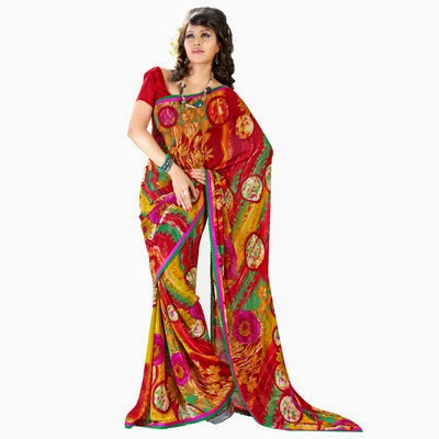 vocational wear saree