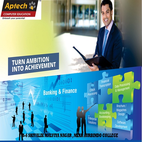 Top Institute Providing Banking and Finance Course |Aptech Malviya Nagar.Education and LearningProfessional CoursesSouth DelhiMalviya Nagar