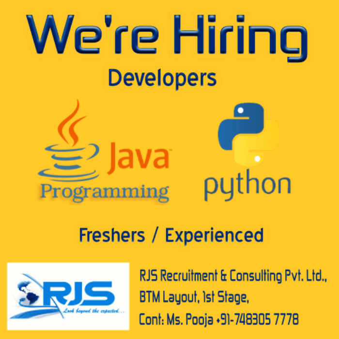 Required JAVA/J2EE DeveloperJobsIT SoftwareAll IndiaKashmere Gate Inter State Bus Terminal