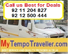Tempo Traveller Hire in Delhi