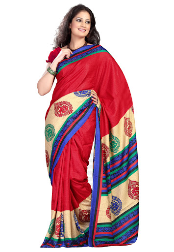 latest pattern in saree