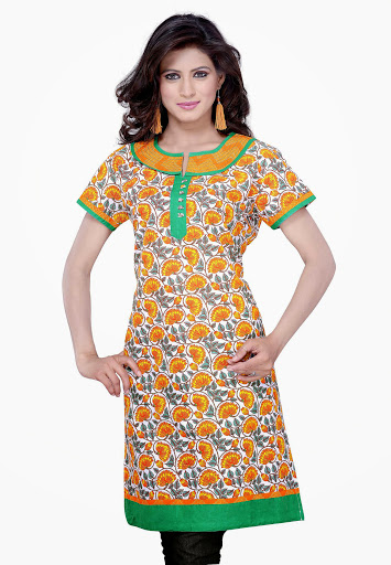 smart kurti pattern