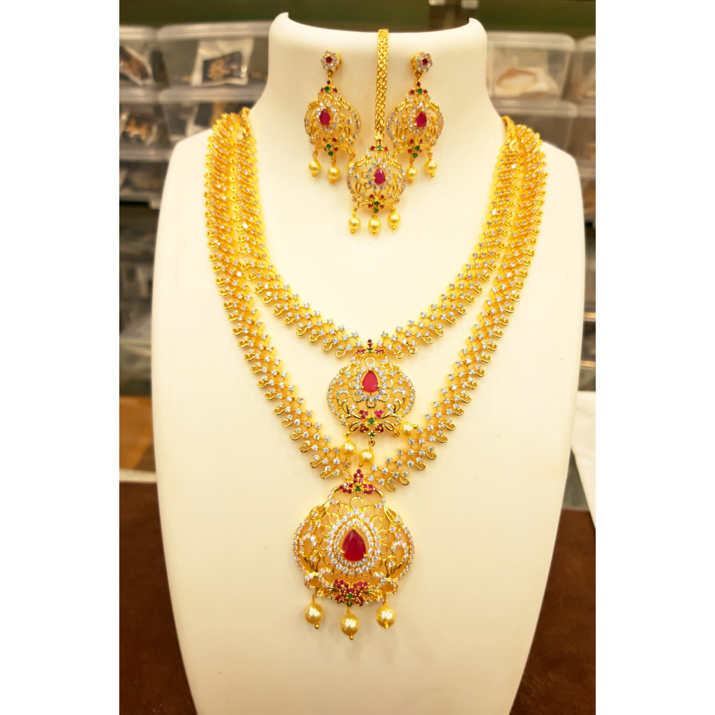 Bridal Jewellery Designs - Marriage Sets - Best Bentex Jewellery in VijayawadaFashion and JewelleryFashion JewelryGurgaonNew Colony
