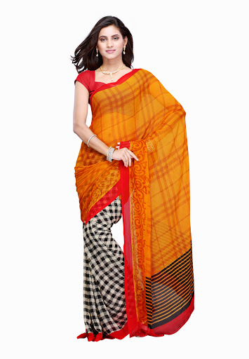 simple wear saree