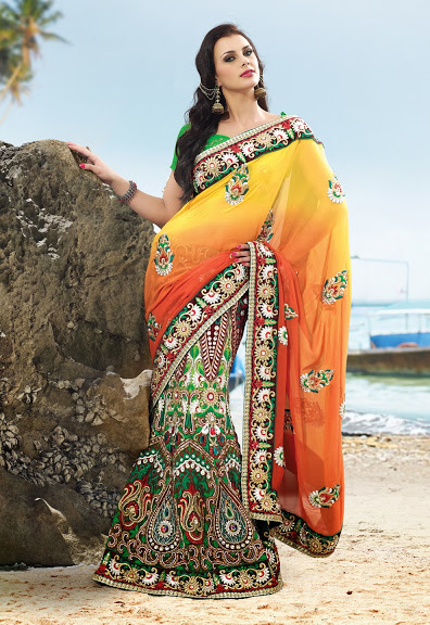Murshidabad silk saree