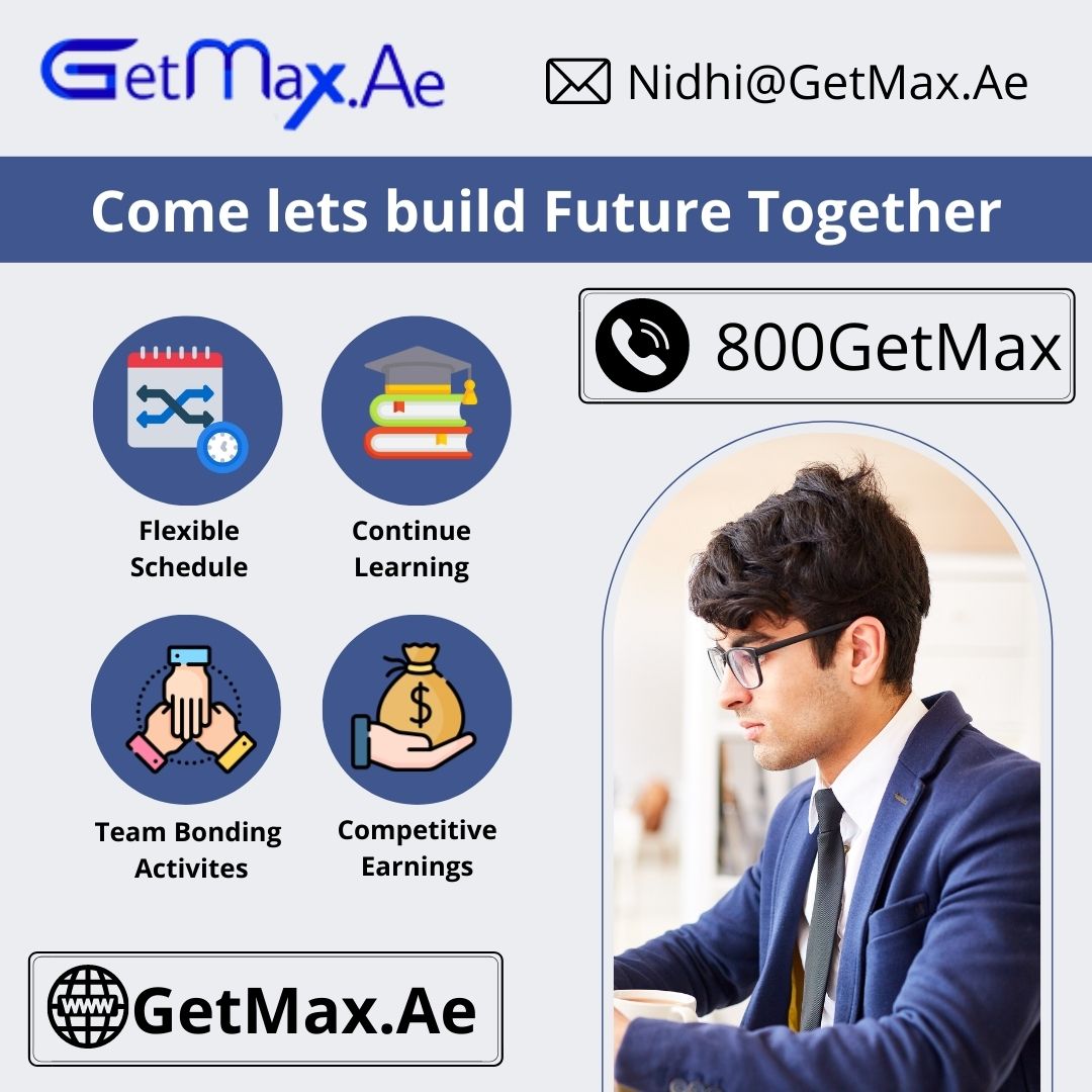 Join us now to grow with GetMax!!