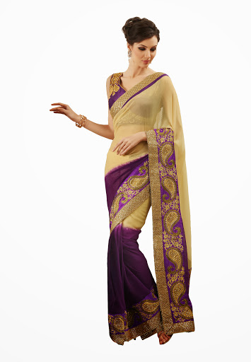 bridal wear designer saree