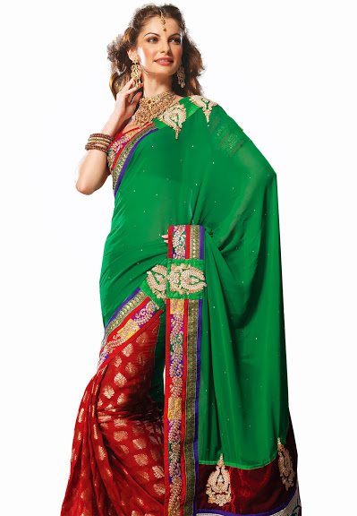 latest sarees style