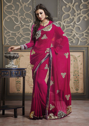 simple saree