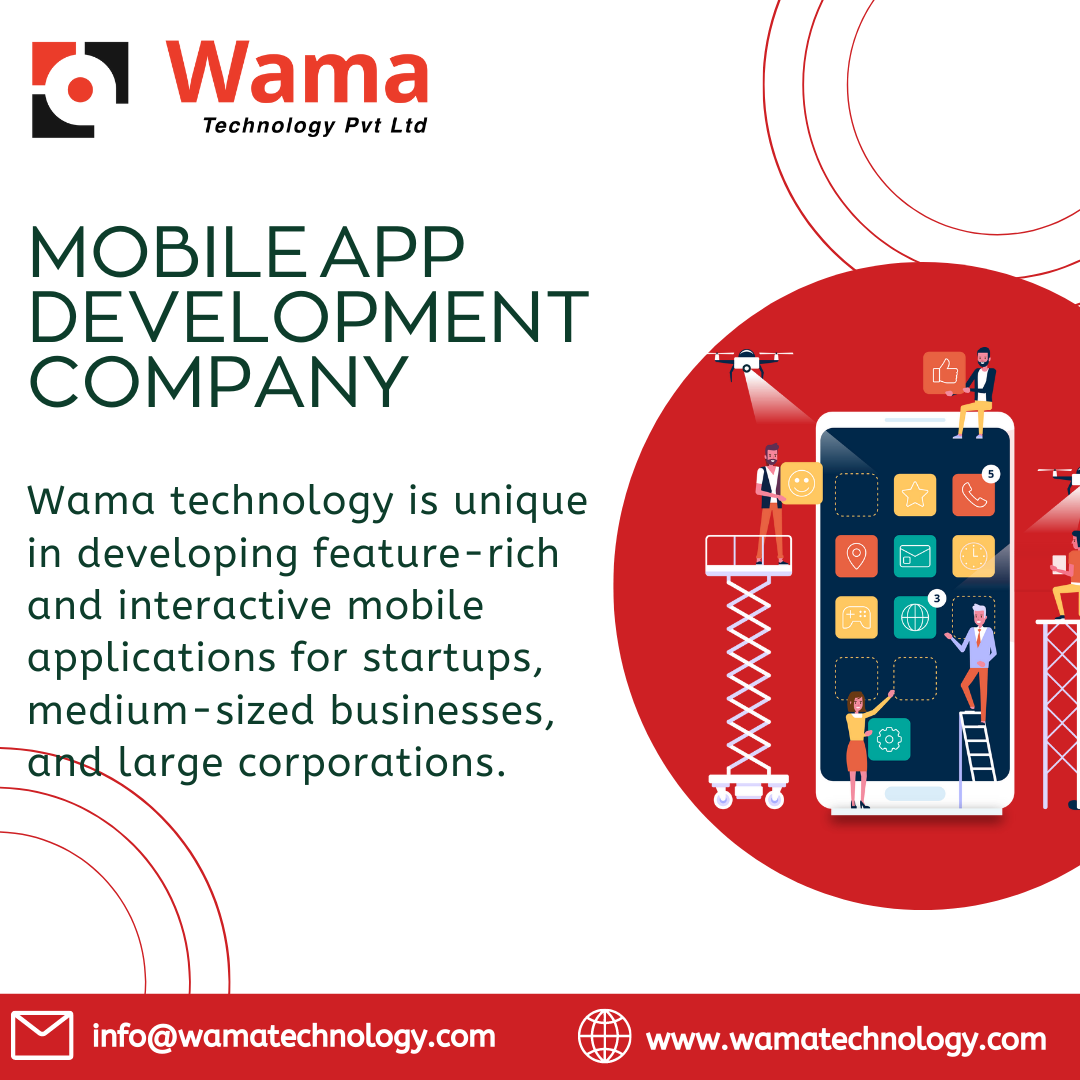 Mobile App Development Company  in India | Wama Technology PvtComputers and MobilesComputer ServiceGhaziabadDasna