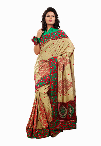 Tussar silk saree