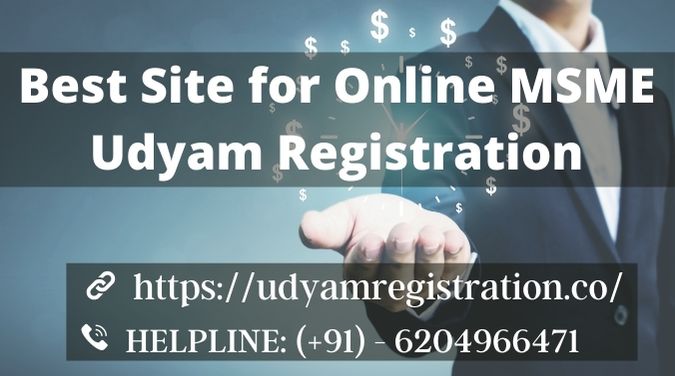 Best Site for â€‹Online MSME Udyam Registration @6204966471ServicesEverything ElseAll Indiaother