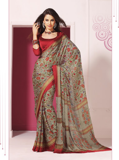 designer indian saree