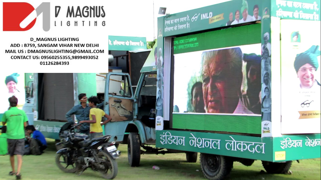 Truck mount led screen on rentEventsExhibitions - Trade FairsSouth DelhiEast of Kailash