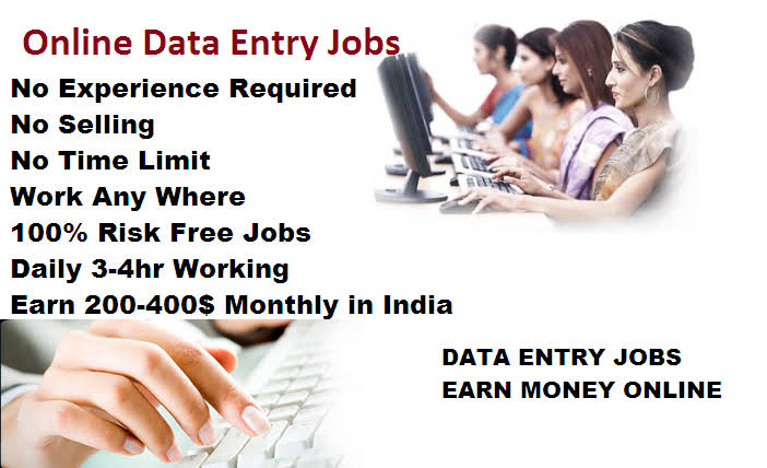 Online Jobs, Part time Jobs, full time jobs, form filling jobs, Data Entry Jobs	Earn Rs.300 - 600 Per dayJobsOther JobsNorth DelhiDelhi Gate