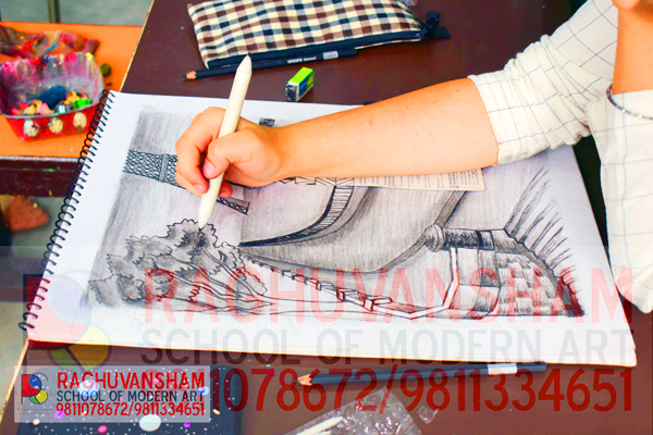 Free Hand Drawing Classes in Punjabi Bagh