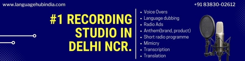 Recording Studio Delhi NCRServicesCourier ServicesGurgaonDLF