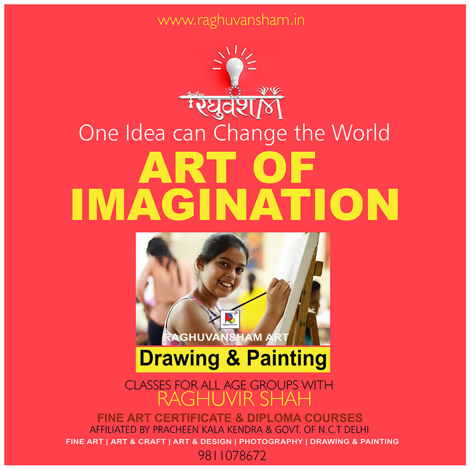The Art of Imagination with Raghuvir Shah SirEducation and LearningWorkshopsWest DelhiPunjabi Bagh