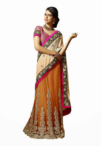 bridal wear designer saree