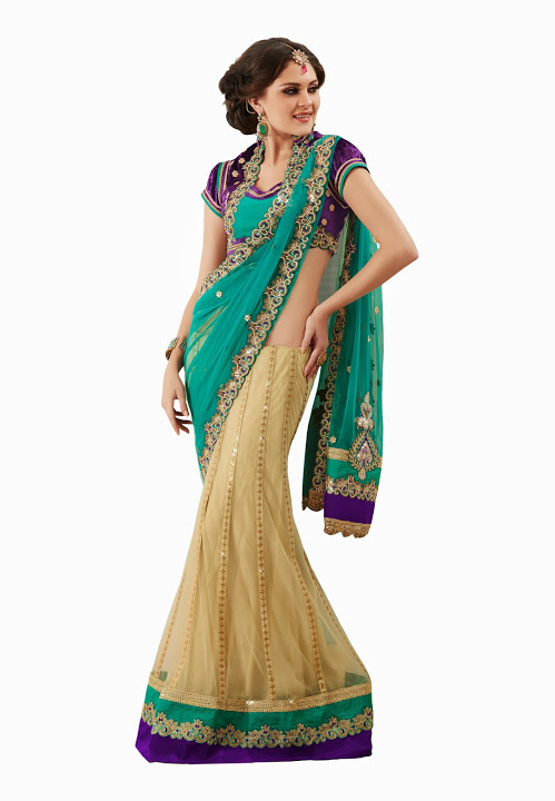 smart casual saree