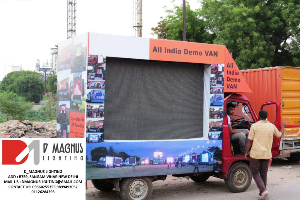 Chota hathi led van on rentalEventsExhibitions - Trade FairsSouth DelhiEast of Kailash