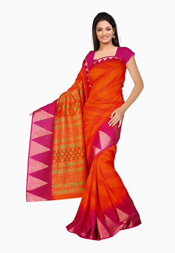 hot party wear saree