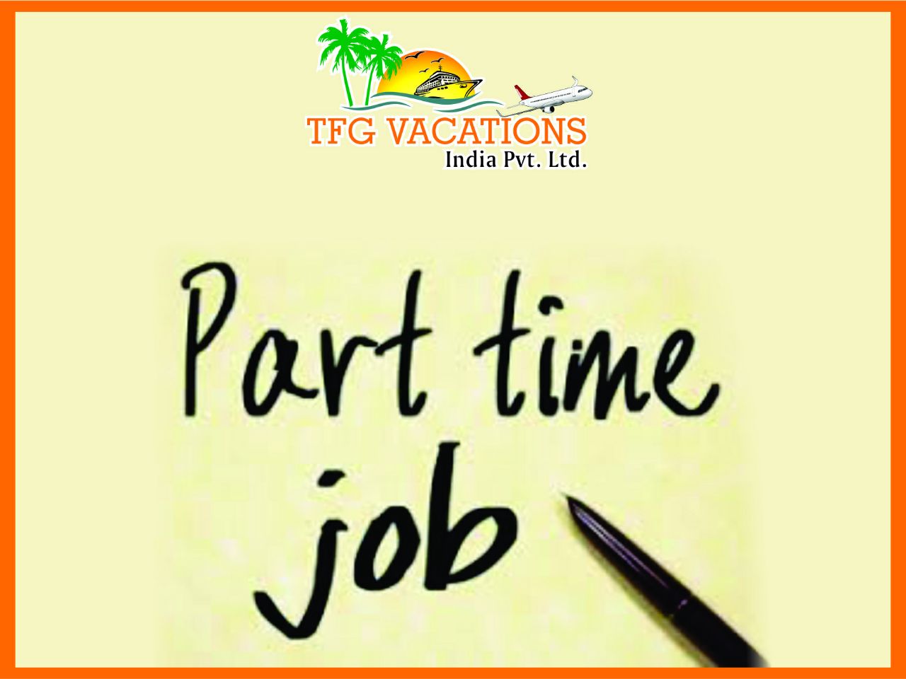 Part Time Work In Tourism Company