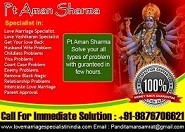 Love Marriage Problems Solution +91 9876706621ServicesAstrology - NumerologyWest DelhiDwarka