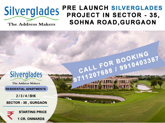 silverglades laburnum 2 @ 9910403387Real EstateApartments  For SaleGurgaonSushant Lok