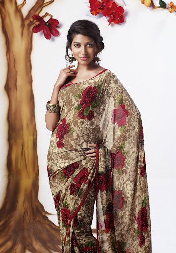 casual wear saree