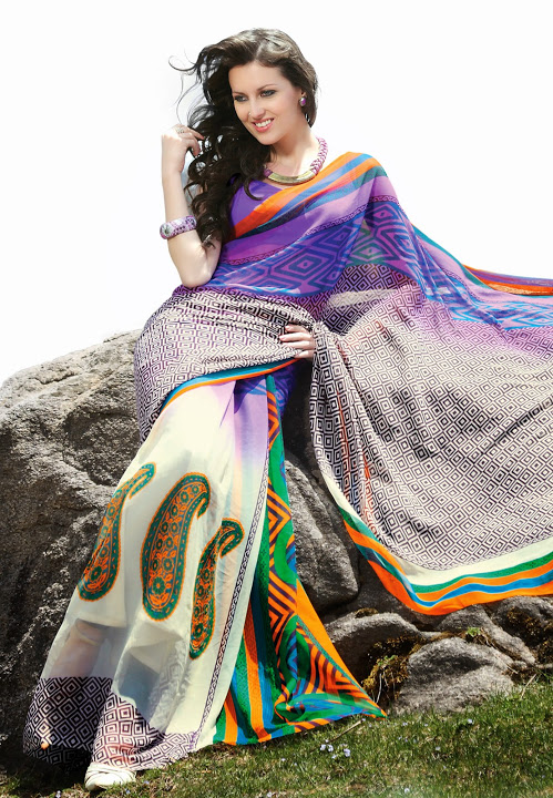 party wear saree