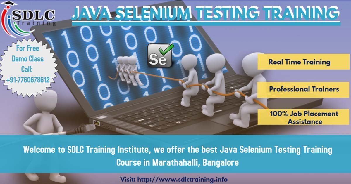 Java Selenium (Automation Testing) Training in Marathahalli, Bangalore