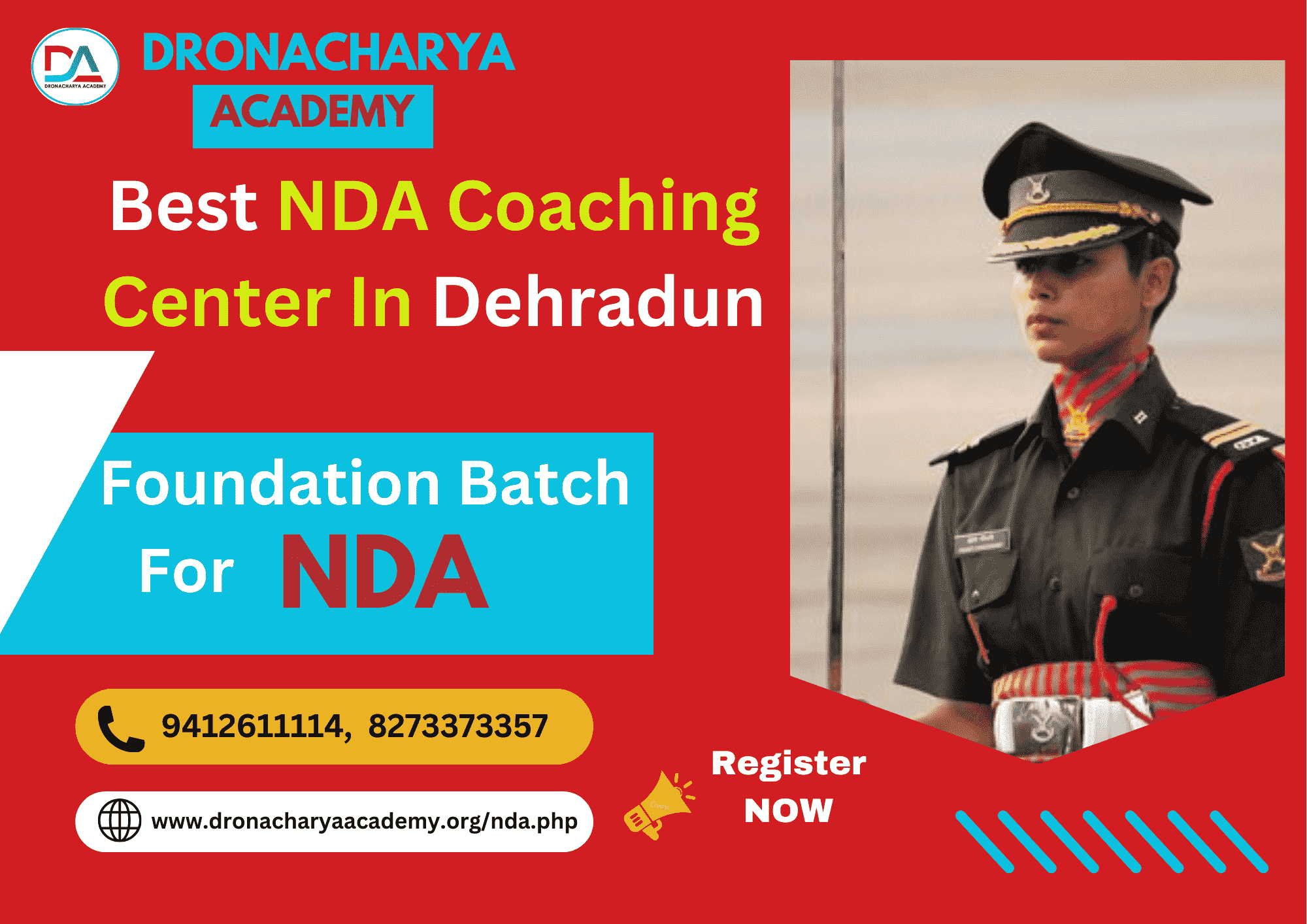 NDA Coaching in DehradunEducation and LearningPrivate TuitionsNoidaAghapur