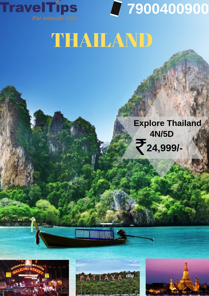 Explore Thailand with TravelTipsTour and TravelsTour PackagesNoidaNoida Sector 16